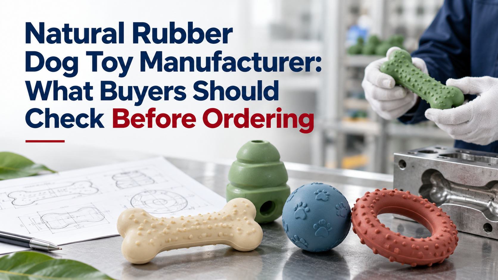 Natural Rubber Dog Toy Manufacturer Buyer’s Guide